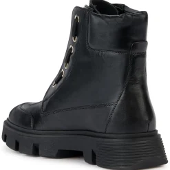 Boots en Cuir Vilde noires-Geox Discount