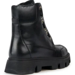 Boots en Cuir Vilde noires-Geox Discount