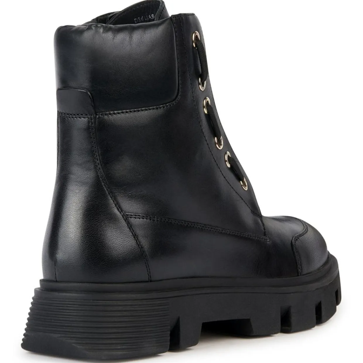 Boots en Cuir Vilde noires-Geox Discount