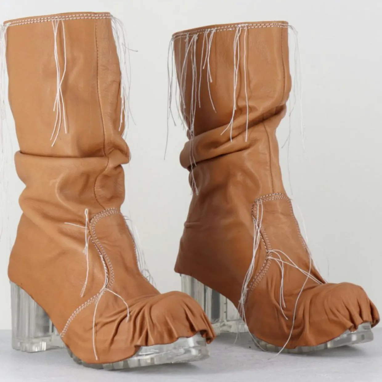 Boots en Cuir vlad camel-SDM Online