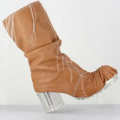 Boots en Cuir vlad camel-SDM Online