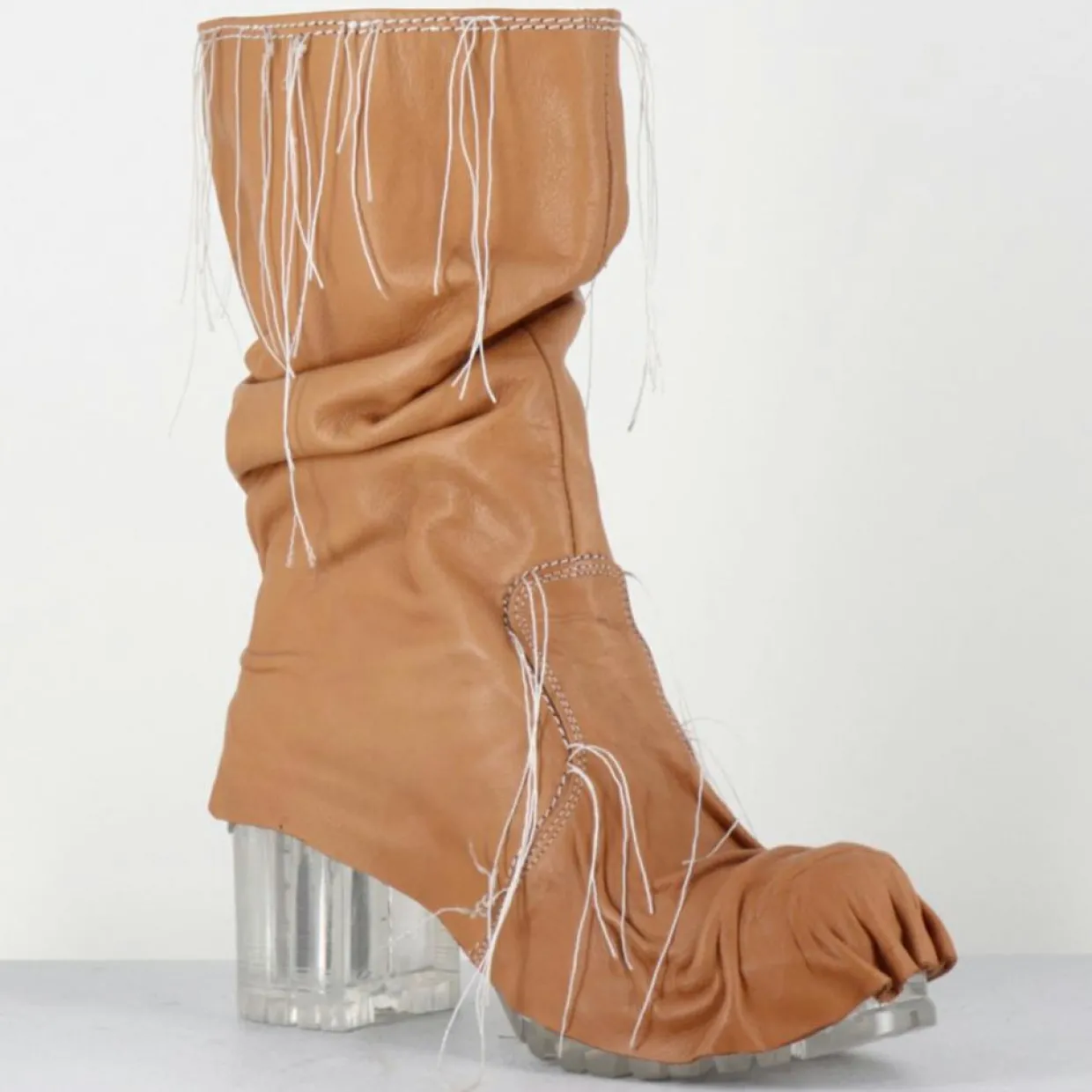 Boots en Cuir vlad camel-SDM Online