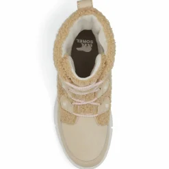 Boots en fausse fourrure doublure polaire Explorer II beiges-Sorel
