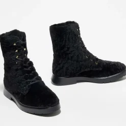 Boots en Peau de Mouton McKenzee Chill noires-Stuart Weitzman Best