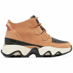 Femme Sorel Bottines^Boots en Velours de Cuir doublure polaire Kinetic cognac