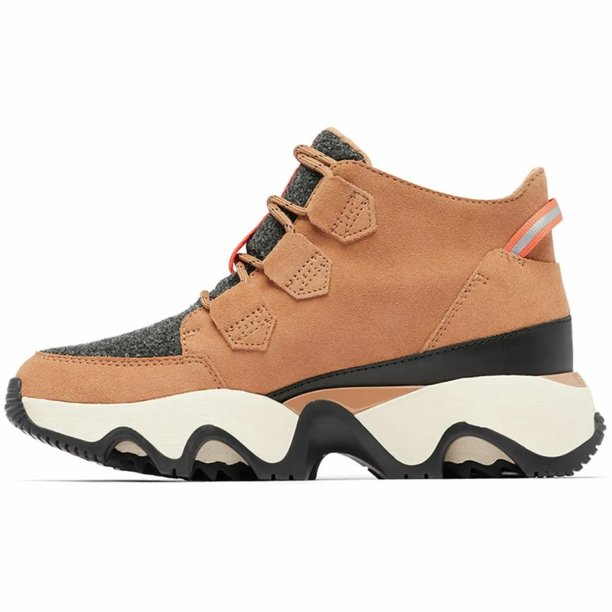 Femme Sorel Bottines^Boots en Velours de Cuir doublure polaire Kinetic cognac