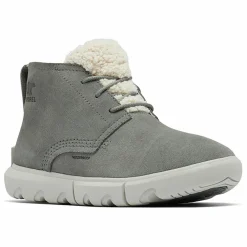 Boots en Velours de Cuir Explorer Next grises-Sorel Discount