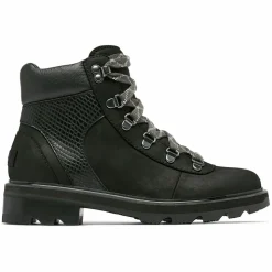 Femme Sorel Bottines^Boots en Velours de Cuir Lennox noires