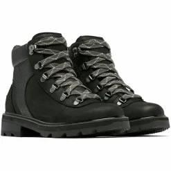 Femme Sorel Bottines^Boots en Velours de Cuir Lennox noires