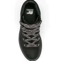 Femme Sorel Bottines^Boots en Velours de Cuir Lennox noires