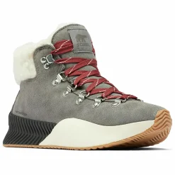 Boots en Velours de Cuir doublure polaire Out N About III grises-Sorel Online