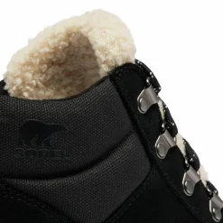Femme Sorel Bottines^Boots en Velours de Cuir Explorer Next noires