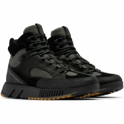 Boots en Velours de Cuir Mac Hill noires-Sorel