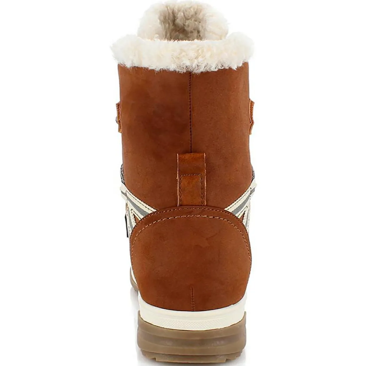 Boots fourrées Abigail camel-Kimberfeel New