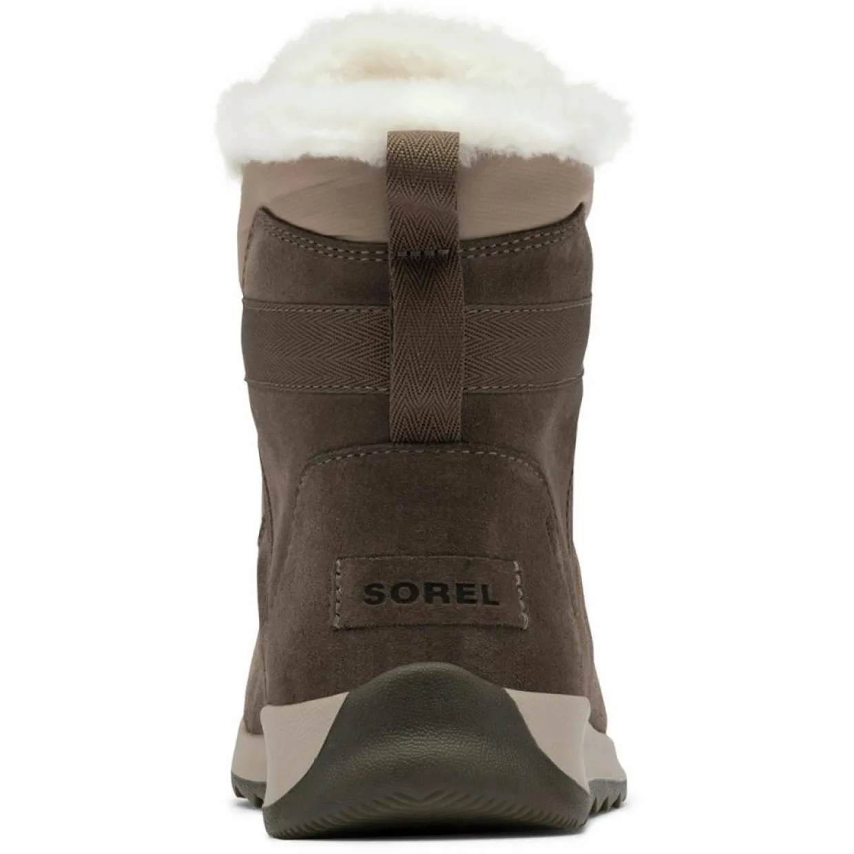 Femme Sorel Bottines^Boots fourrées en Velours de Cuir & Textile imperméables Whitney™ II Flurry marron