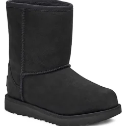 Boots fourrées en Velours de Cuir Classic Weather Short noires-Ugg Hot