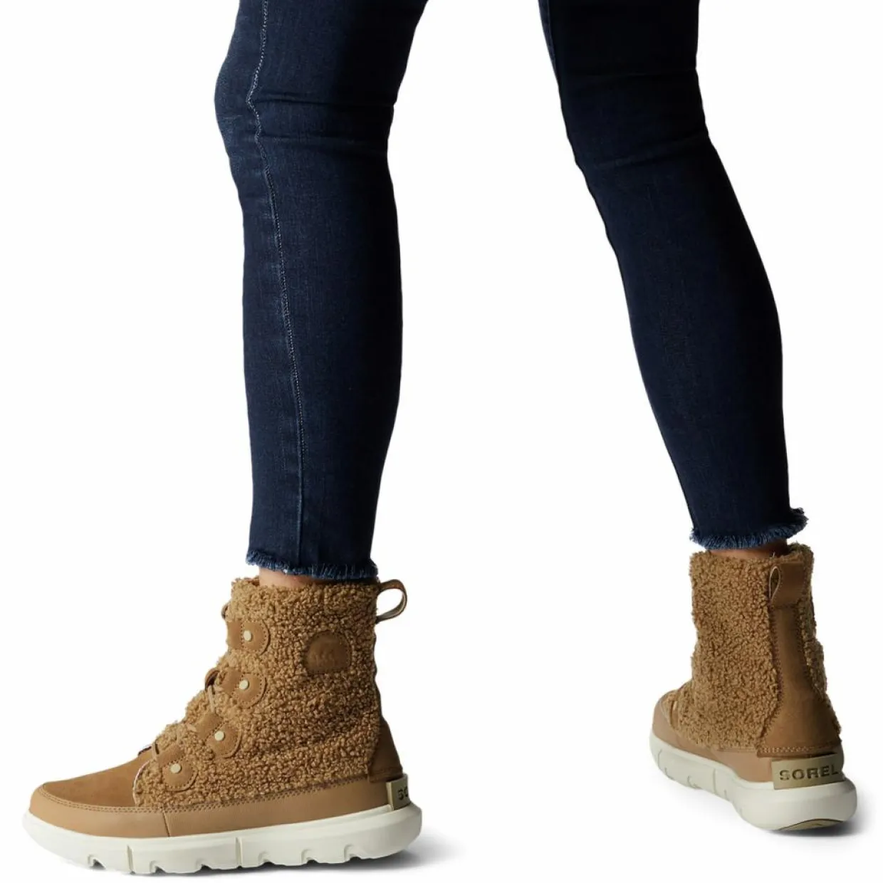 Femme Sorel Bottines^Boots fourrées imperméables Explorer™ II Joan Cozy marron