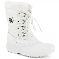 Femme Kimberfeel Bottines^Boots fourrées Kenza blanches