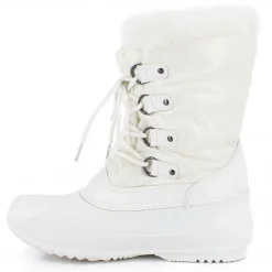 Femme Kimberfeel Bottines^Boots fourrées Kenza blanches