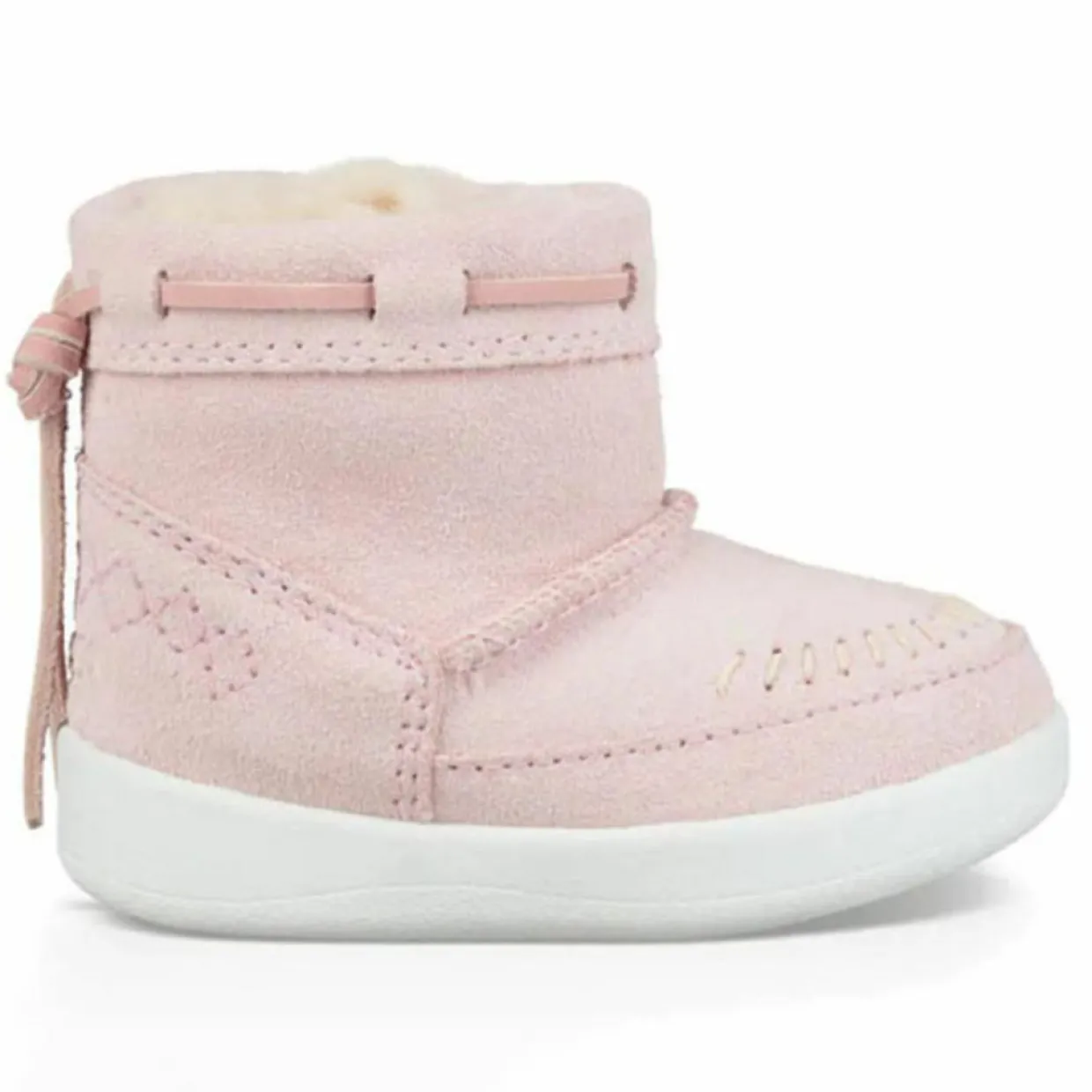 Boots fourrées Laine en Velours de Cuir Cali Campfire roses-Ugg