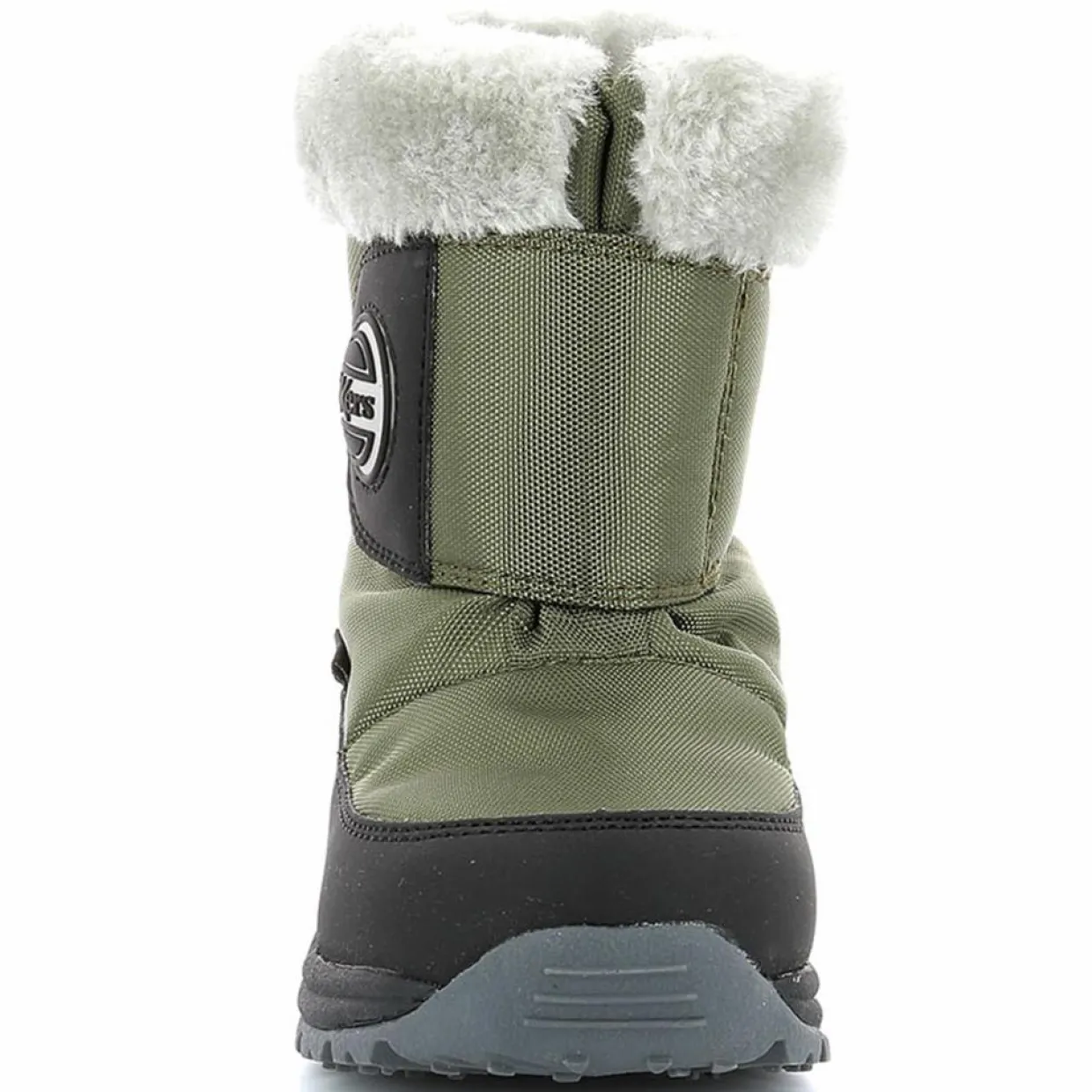 Boots Jumpsnow intérieur fourré kaki/noir-Kickers Best