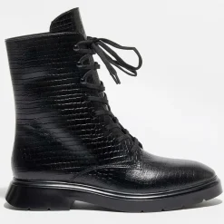 Femme Stuart Weitzman Bottines^Boots McKenzee effet reptile noires