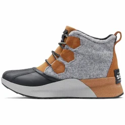 Femme Sorel Bottines^Boots Out N About III gris/noir/cognac
