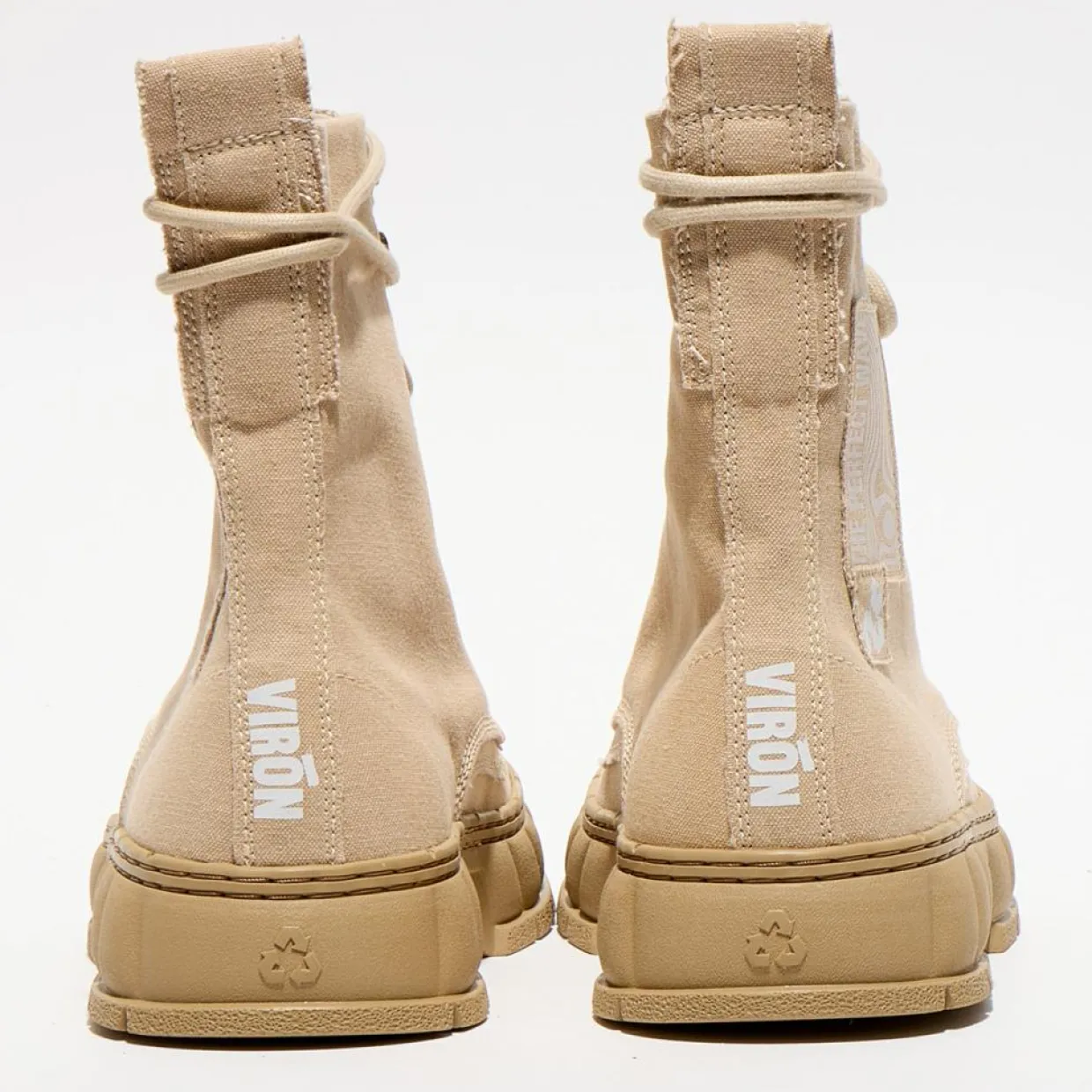 Homme Viron Boots^Boots recyclées 1992 beiges
