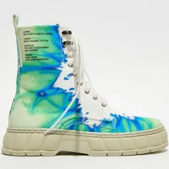 Boots recyclées 1992 vert/bleu-Viron Online