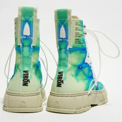 Boots recyclées 1992 vert/bleu-Viron Online