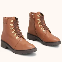 Boots Vegas Vegan cognac-Cosmoparis Online