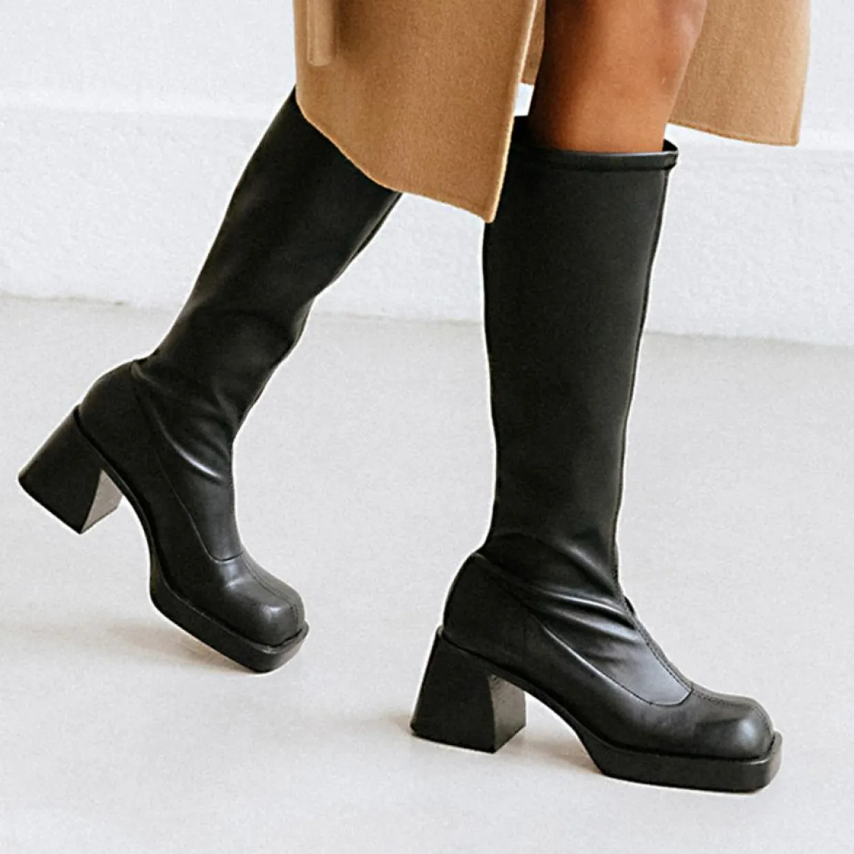 Femme Jonak Bottes^Bottes Ballot noires - Talon 7 cm