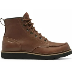 Homme Sorel Boots^Bottes décontractées en Velours de Cuir Slabtown 62' Moc Wp marron