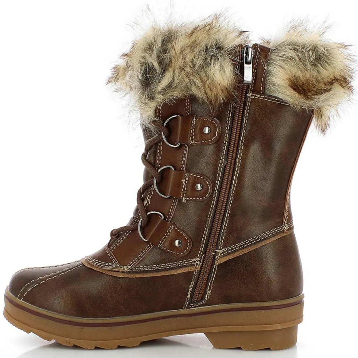 Femme Kimberfeel Bottes^Bottes de Neige Emmy noisette