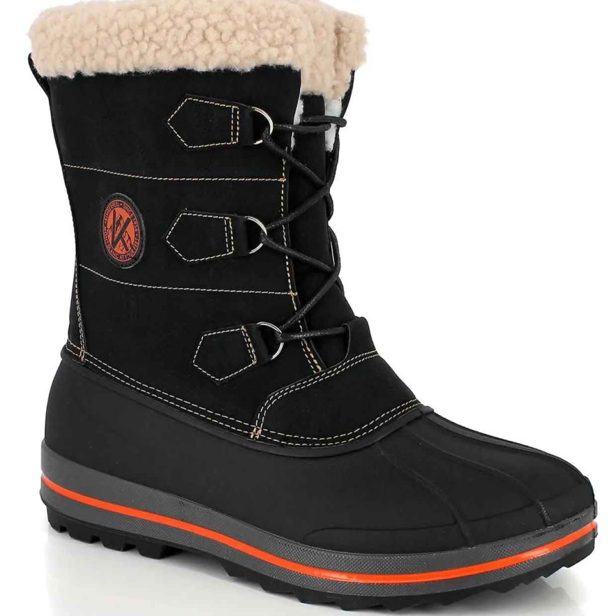 Homme Kimberfeel Boots^Bottes de neige Ethan noires