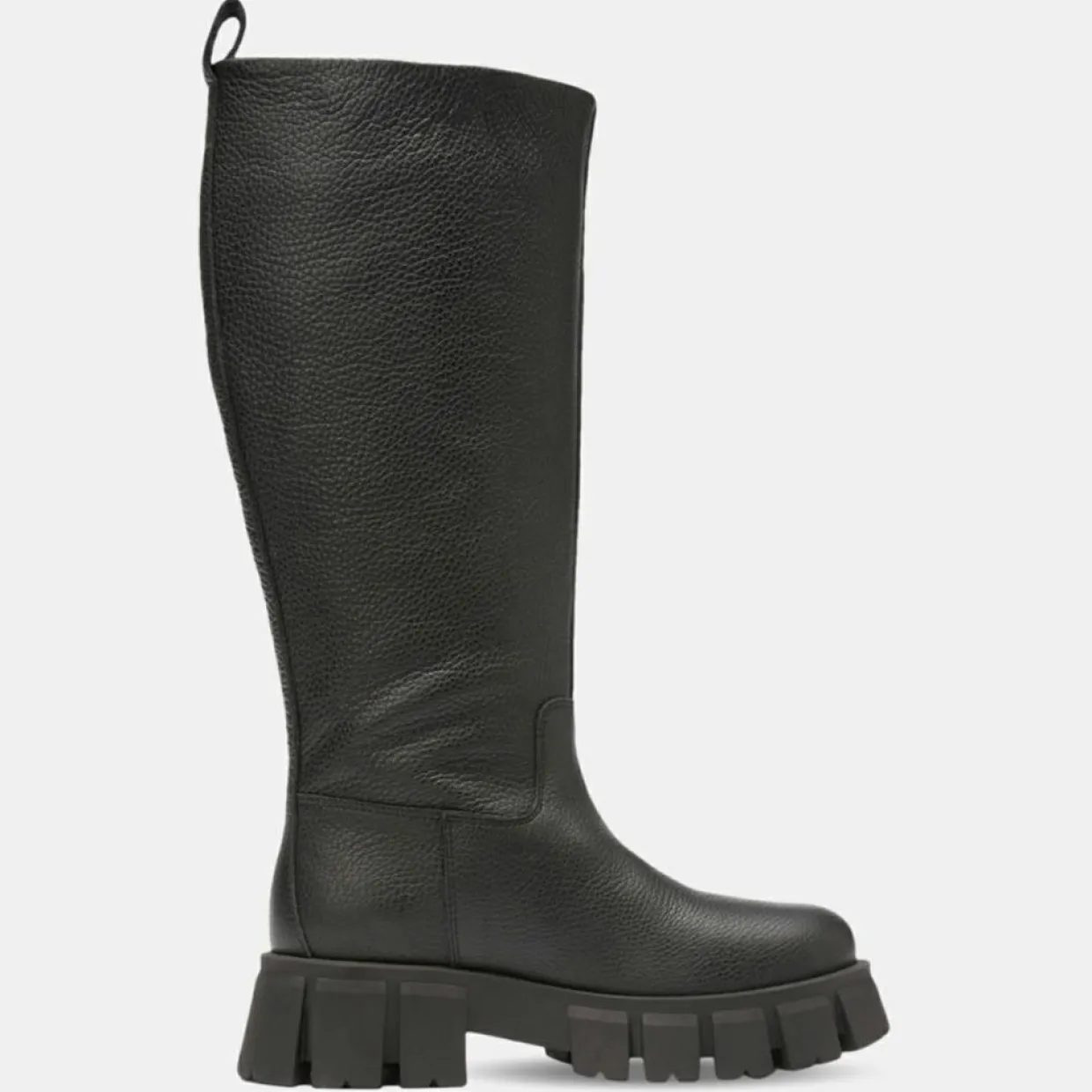Bottes en Cuir chunky Campagne noires-Marc O'Polo Sale
