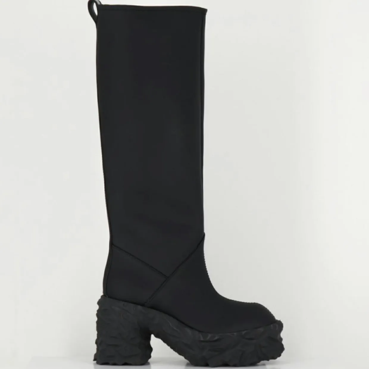 Bottes en Cuir M6315 noires - Talon : 9.5 cm-Premiata
