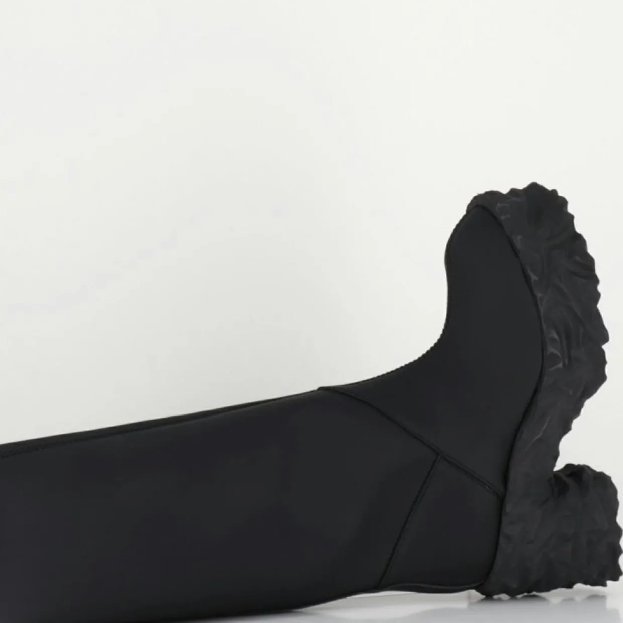 Bottes en Cuir M6315 noires - Talon : 9.5 cm-Premiata