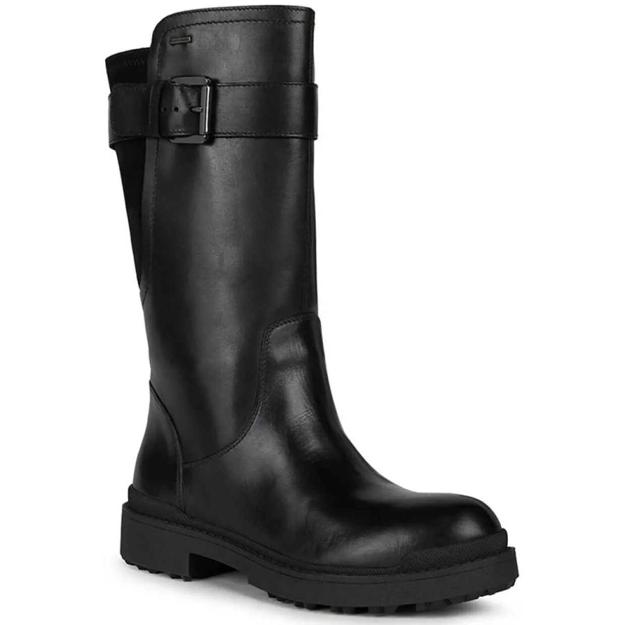 Femme Geox Bottes^Bottes en Cuir Nevegal noires