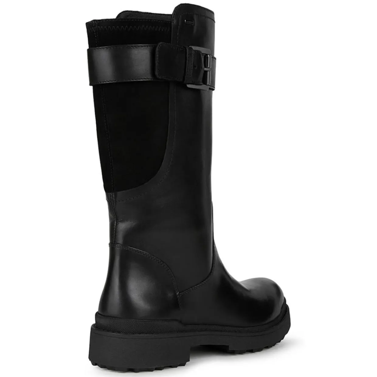 Femme Geox Bottes^Bottes en Cuir Nevegal noires