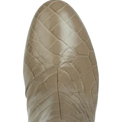 Femme Geox Bottes^Bottes en Cuir Pheby 80 sable - Talon 8 cm