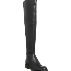 Bottes en Cuir végétal Flora noires-Liu-Jo Sale