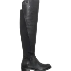 Bottes en Cuir végétal Flora noires-Liu-Jo Sale