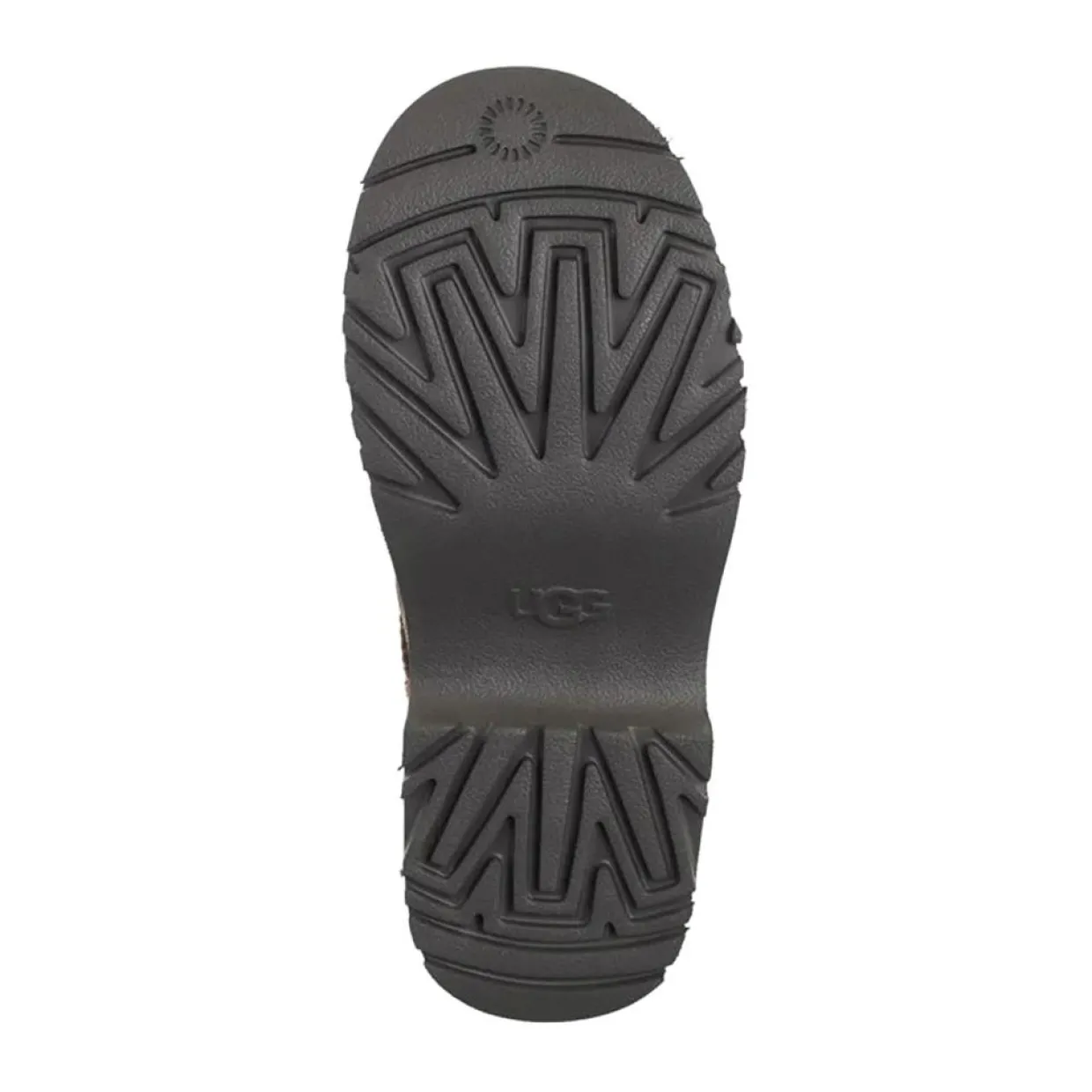 Enfant Ugg Fille^Bottes en Velours de Cuir Ultra Mini New Heights marron
