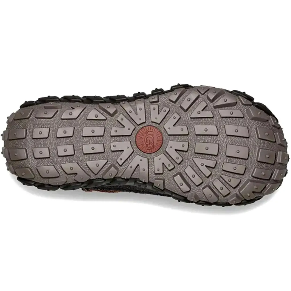 Bottes en Velours de Cuir Venture Daze Ultra Mini rouge/noir-Ugg