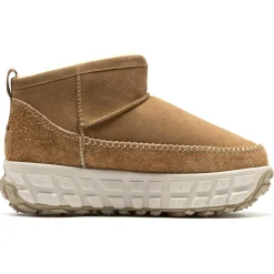 Bottes en Velours de Cuir Venture Daze Ultra Mini marron-Ugg Discount