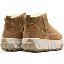 Bottes en Velours de Cuir Venture Daze Ultra Mini marron-Ugg Discount