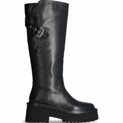 Femme Liu-Jo Bottes^Bottes Flair en Cuir noires