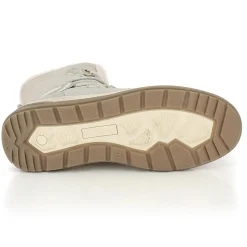 Femme Kimberfeel Bottes^Bottes Fourrées Abigail blanc cassé