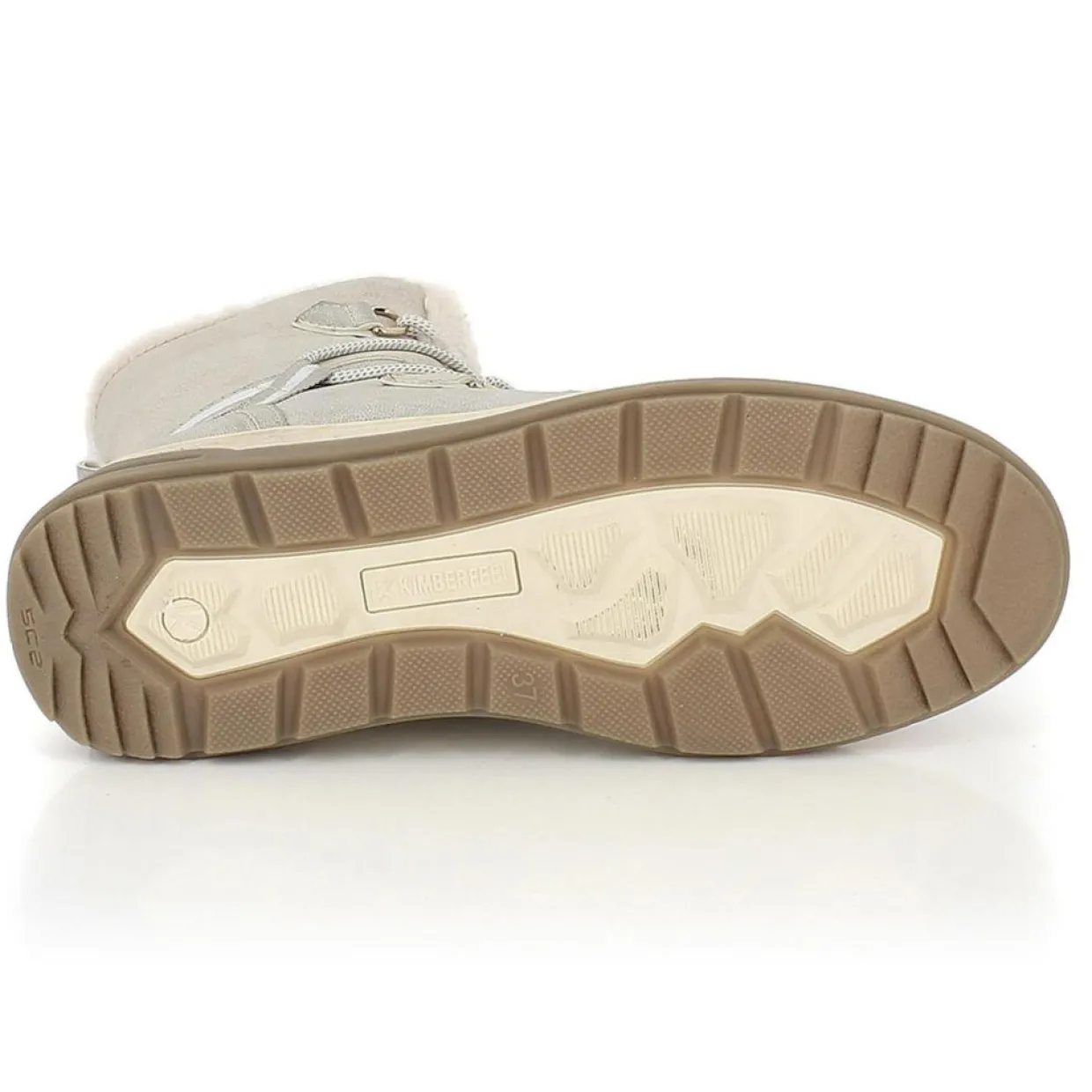 Femme Kimberfeel Bottes^Bottes Fourrées Abigail blanc cassé